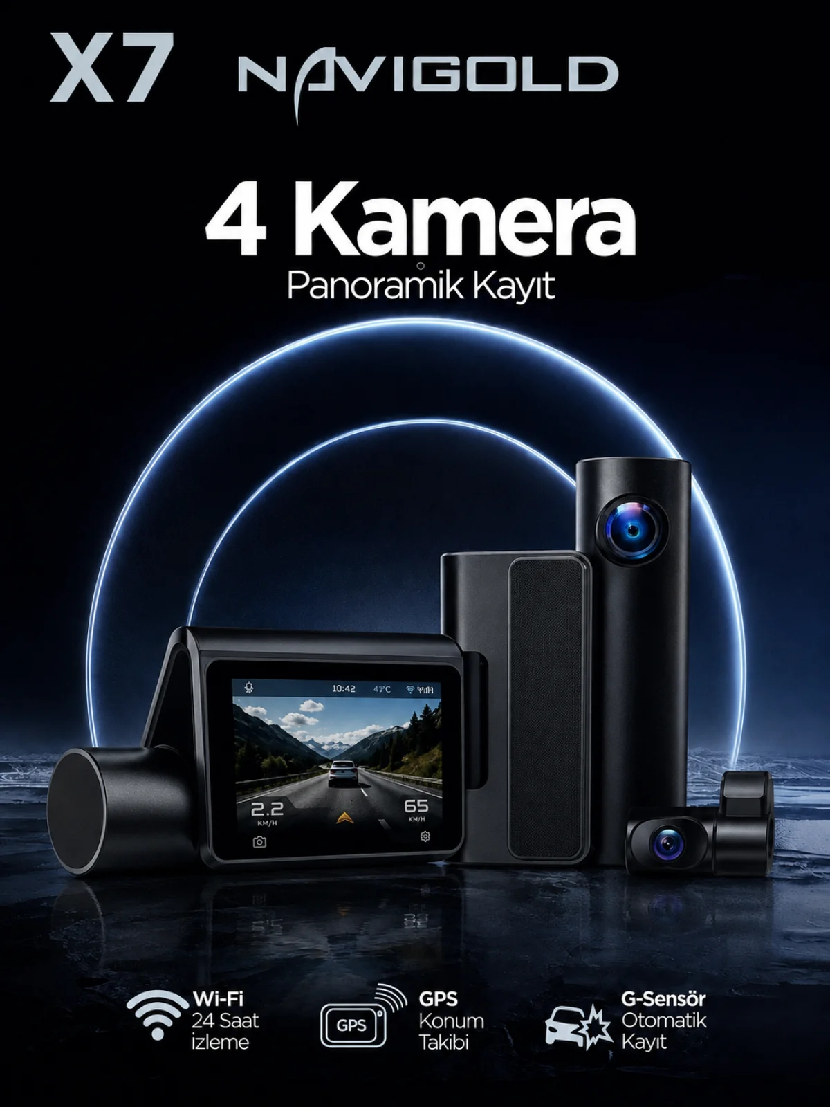 X7 2K X7 2K 2 KAMERALI DVR