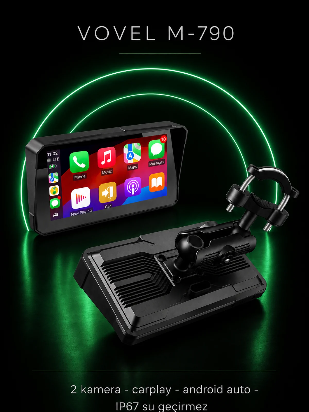 M-792 6" MOTOCARPLAY Universal DVR