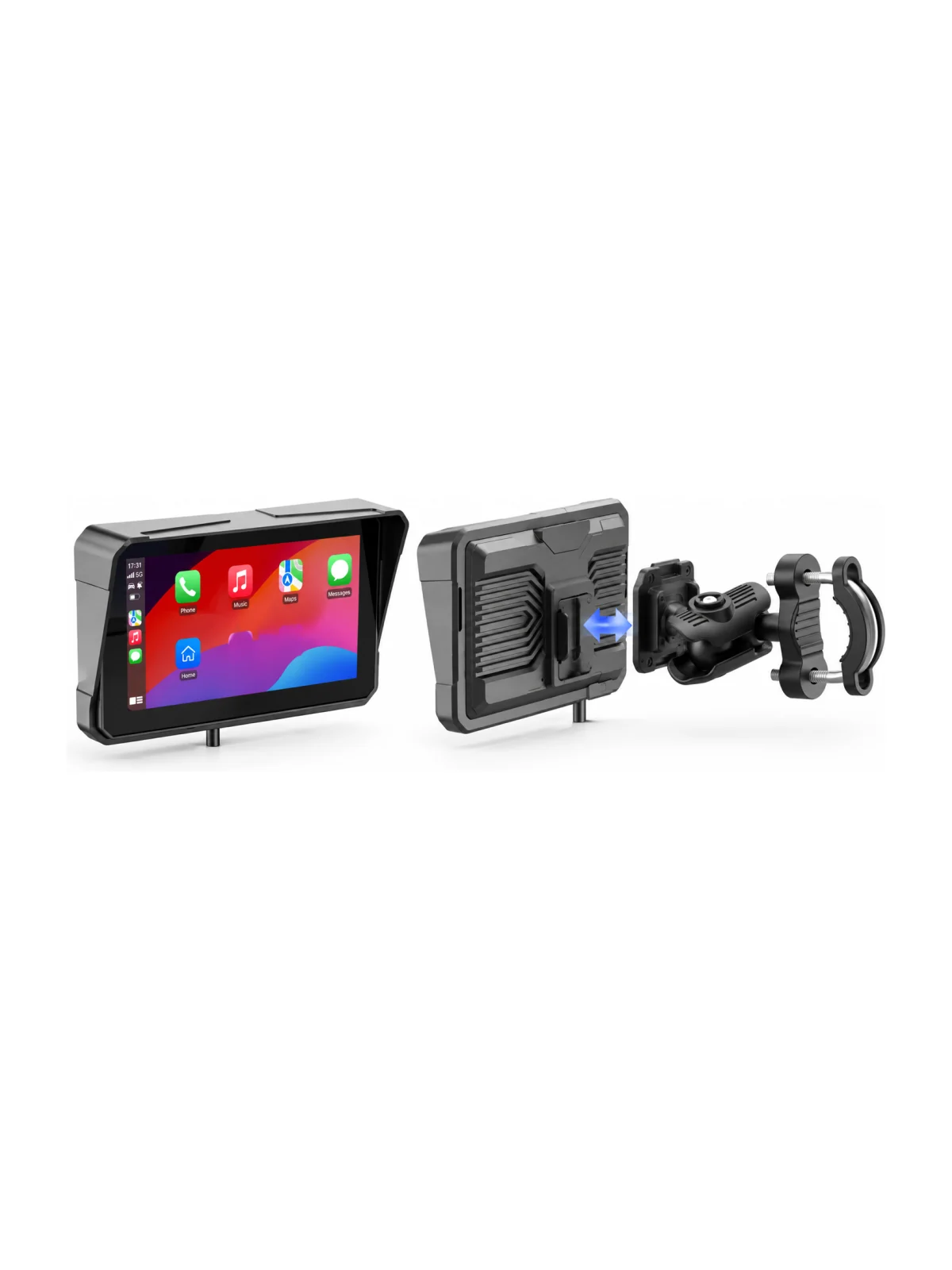 K-792 6" MOTOCARPLAY Universal DVR (SÖK / TAK) - görsel 2